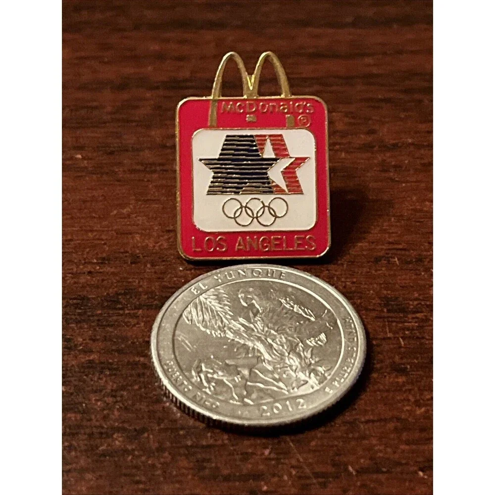 1984 Los Angeles Olympics Team USA McDonald’s Lapel Hat‎ Pin